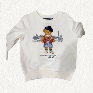 Polo Ralph Lauren girl bear sweatshirt